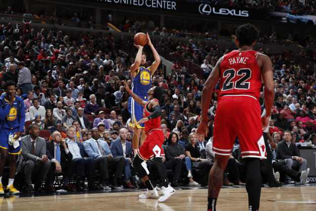 Saying that Klay Thompson’s shooting slump ended on Monday is the understatement of the season. (Getty Images)