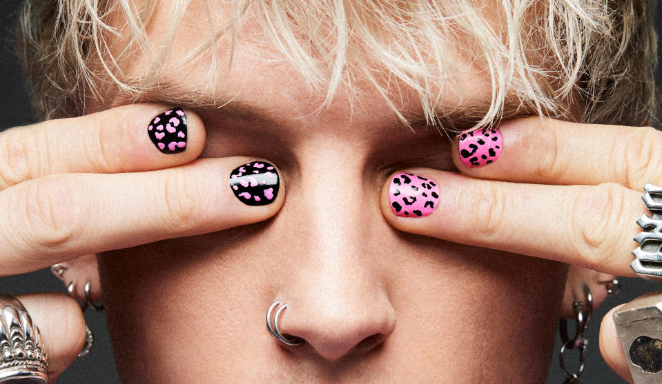 Machine Gun Kelly for his UN/DN Laqr nail polish line. - Credit: Courtesy of UN/DN LAQR