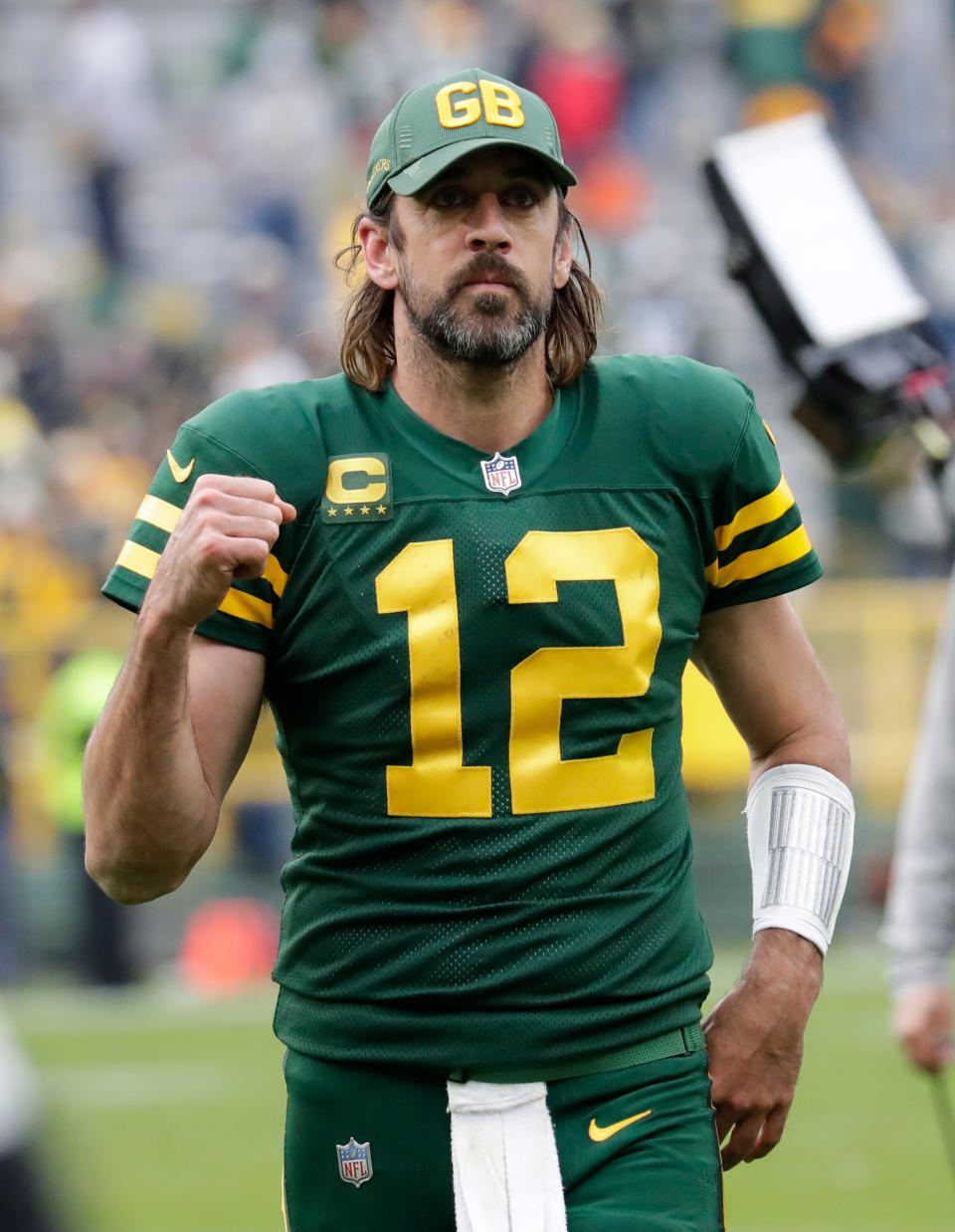 Green Bay Packers quarterback Aaron Rodgers