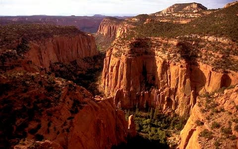 The Upper Gulch section of the Escalante Canyons within Utah's Grand Staircase-Escalante National Monument  - Credit: AP