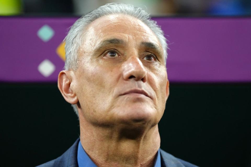Tite suggested his time as Brazil boss is over (Nick Potts/PA) (PA Wire)