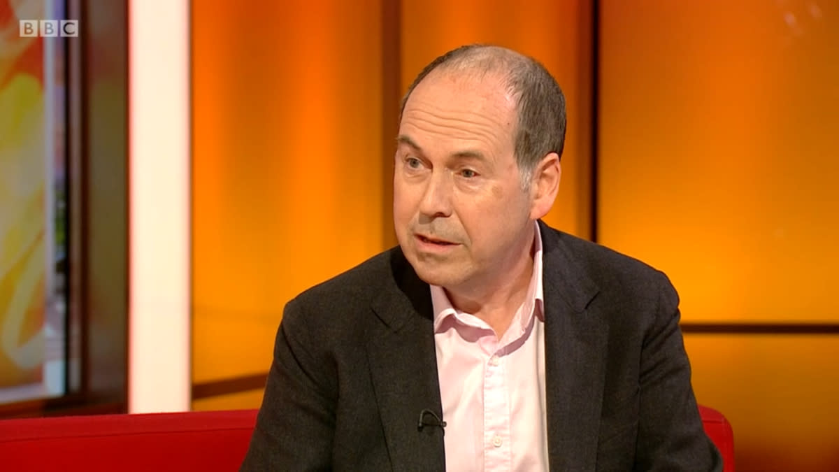 Tech reporter Rory Cellan-Jones discusses his Parkinson's diagnosis on 'BBC Breakfast'. (Credit: BBC)