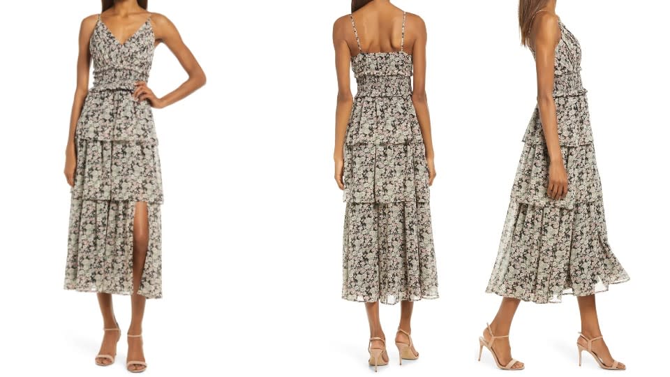 Floret Studios Floral Tiered Sleeveless Dress - Nordstrom, $100 (originally $148)