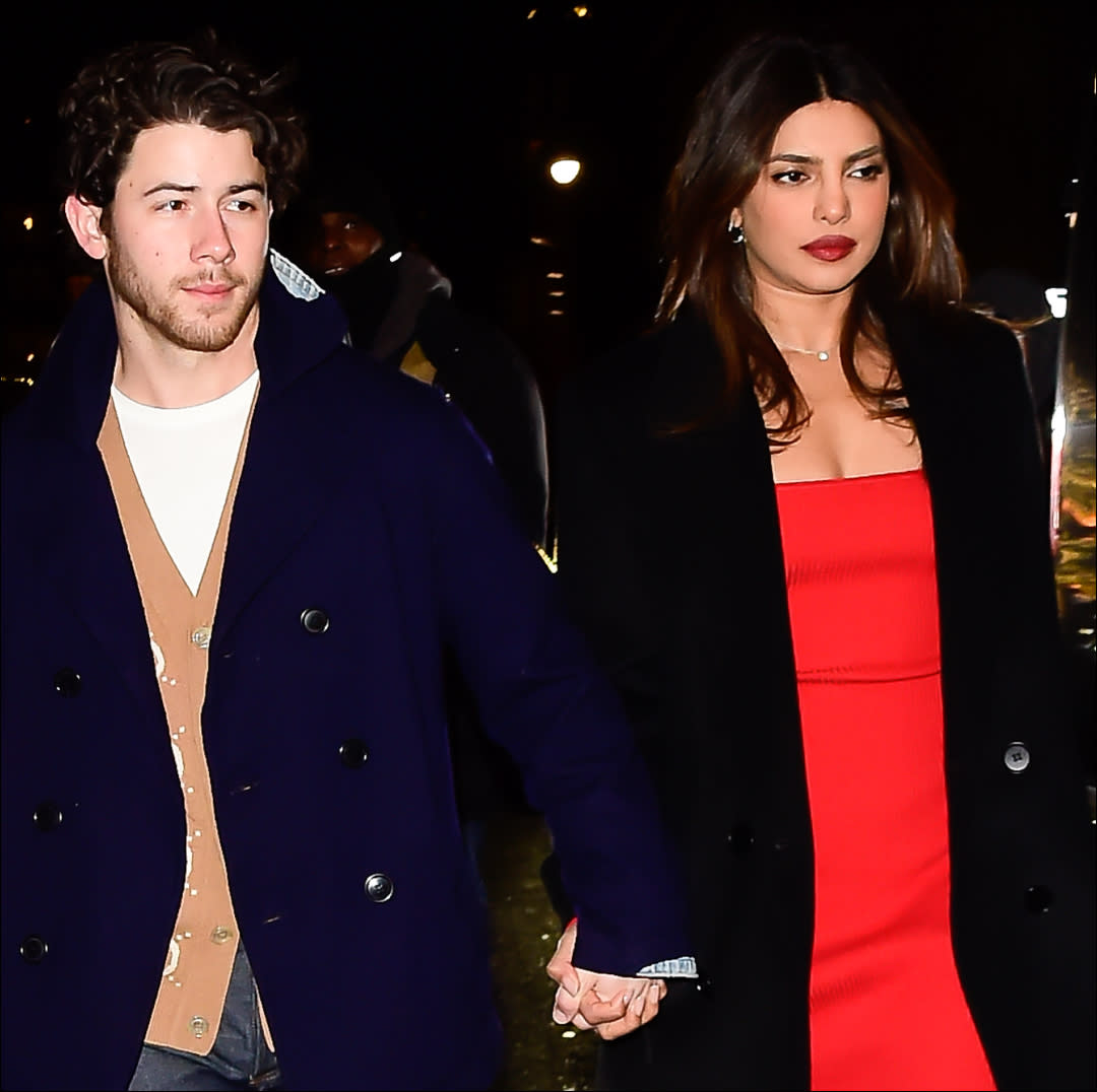  Priyanka chopra and nick jonas. 