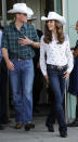 <p>The Duchess demonstrated how the royals tackle the western trend in a chic cowboy hat and flared jeans while on an engagement in Calgary. </p>