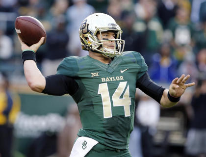 Baylor's Bryce Petty is firmly in the Heisman conversation after orchestrating a comeback against TCU. (AP)