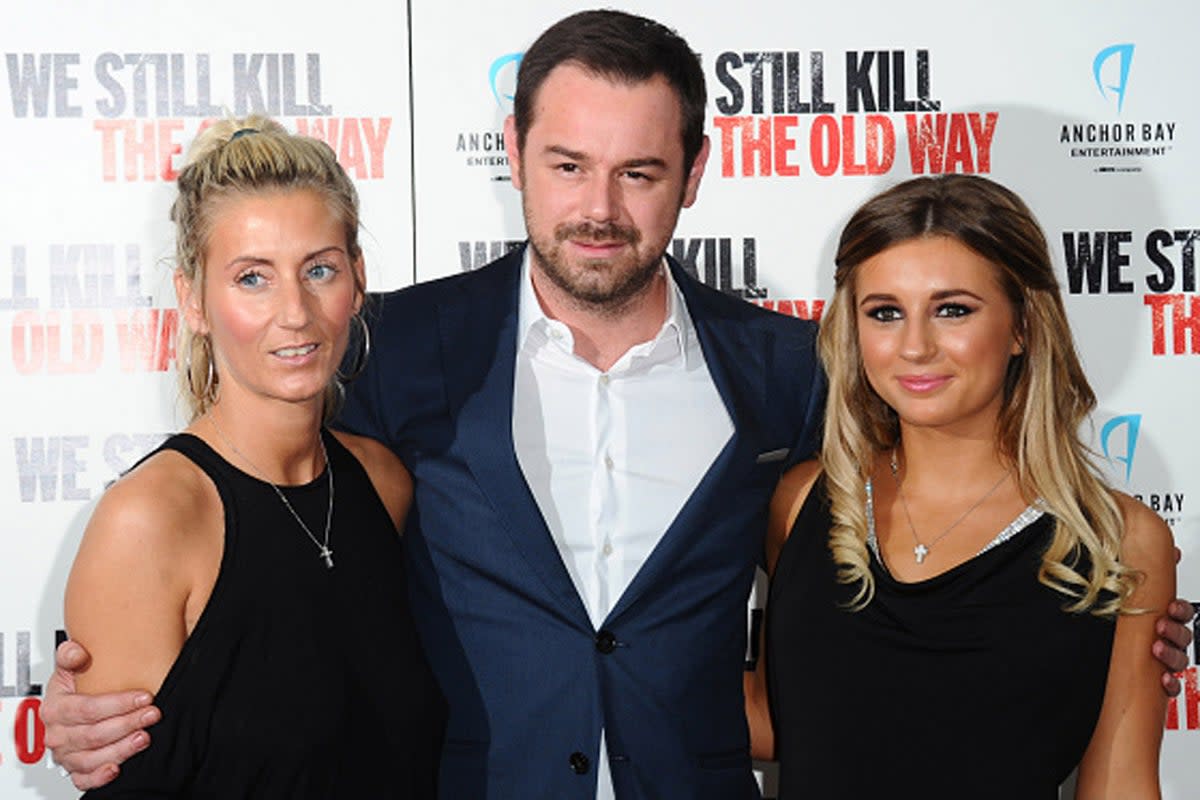 Danny Dyer’s wife Joanne Mas stopped him from seeing their eldest daughter Dani, following his infidelity  (Stuart C. Wilson/Getty)