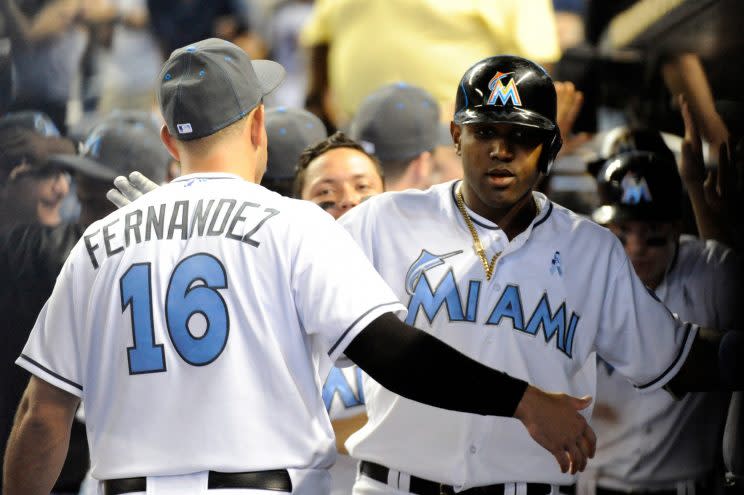 Marlins Jose Fernandez and Marcel Ozuna are the DFS catches of the day (Getty)