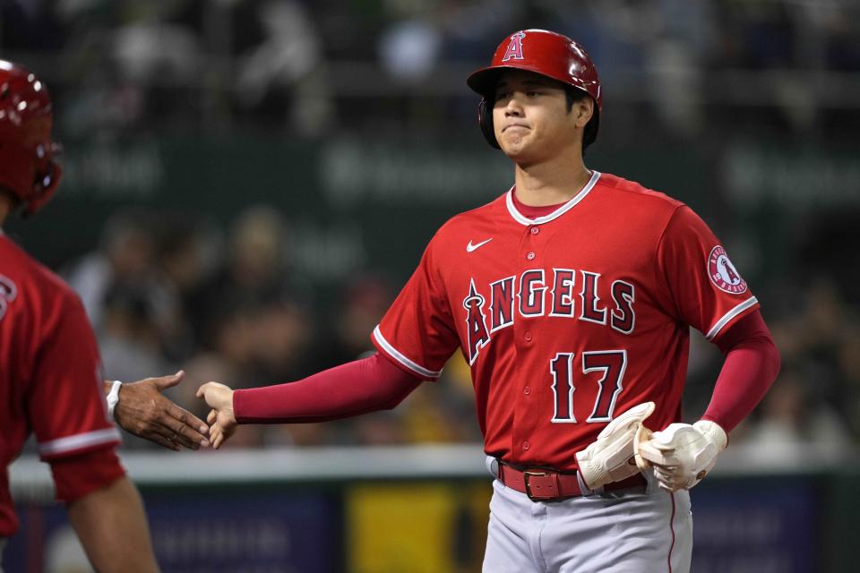 Shohei Ohtani's 80 home runs over the past two seasons are tied for second-most in the majors, behind Aaron Judge's 101.