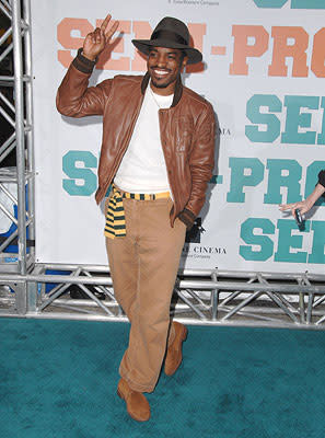 Andre Benjamin at the Los Angeles premiere of New Line Cinema's Semi-Pro