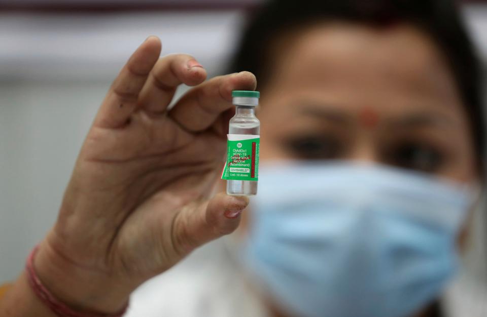 <p>File image: India began the process to inoculate first phase of its population on Saturday</p> (Copyright 2021 The Associated Press. All rights reserved.)