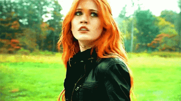 Clary in "Shadowhunters"