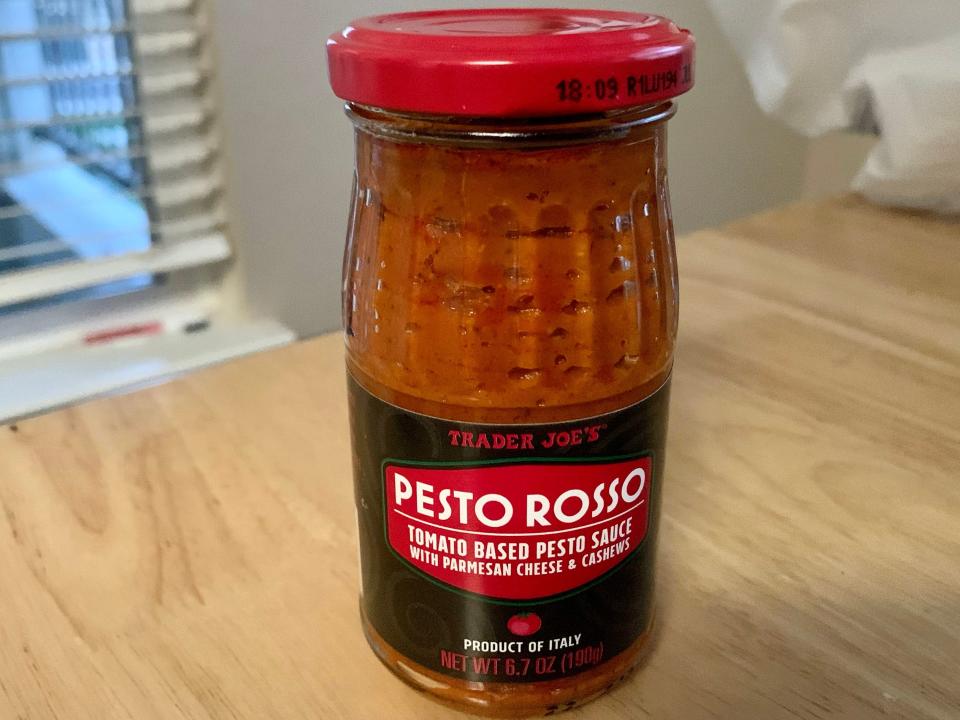 Trader Joe's pesto rosso