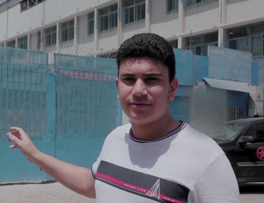 Ismail Ajjawi will make it to his classes after all: UNRWA/YouTube