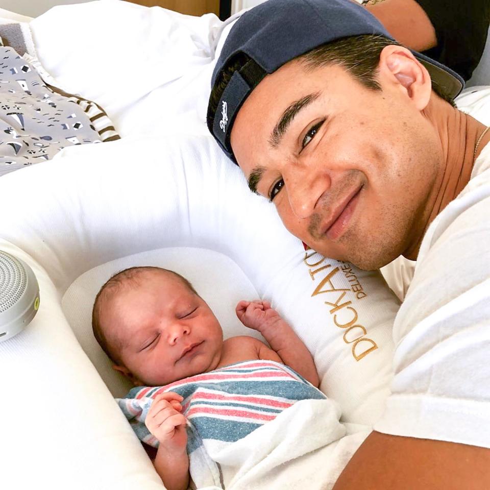 MARIO LOPEZ CASUALLY HANGS OUT WITH HIM
