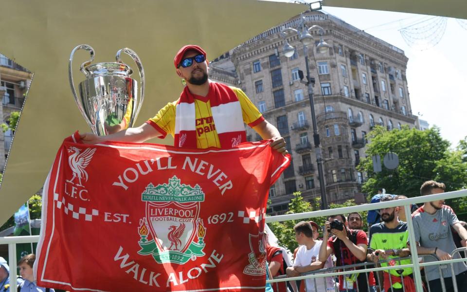 Plenty of Liverpool fans have already made it to Kiev - AFP