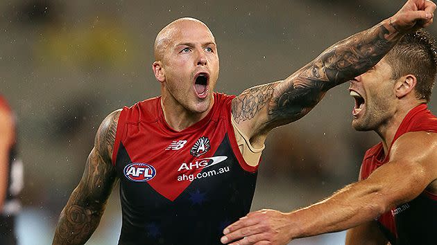 Nathan Jones, lifting the Dees out of the mire. Pic: Getty