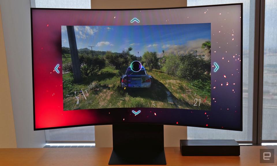 <p>Samsung Ark Odyssey multiview</p>
