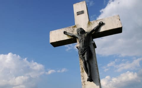 Critics say the cross should not be used for political purposes - Credit:  ullstein bild