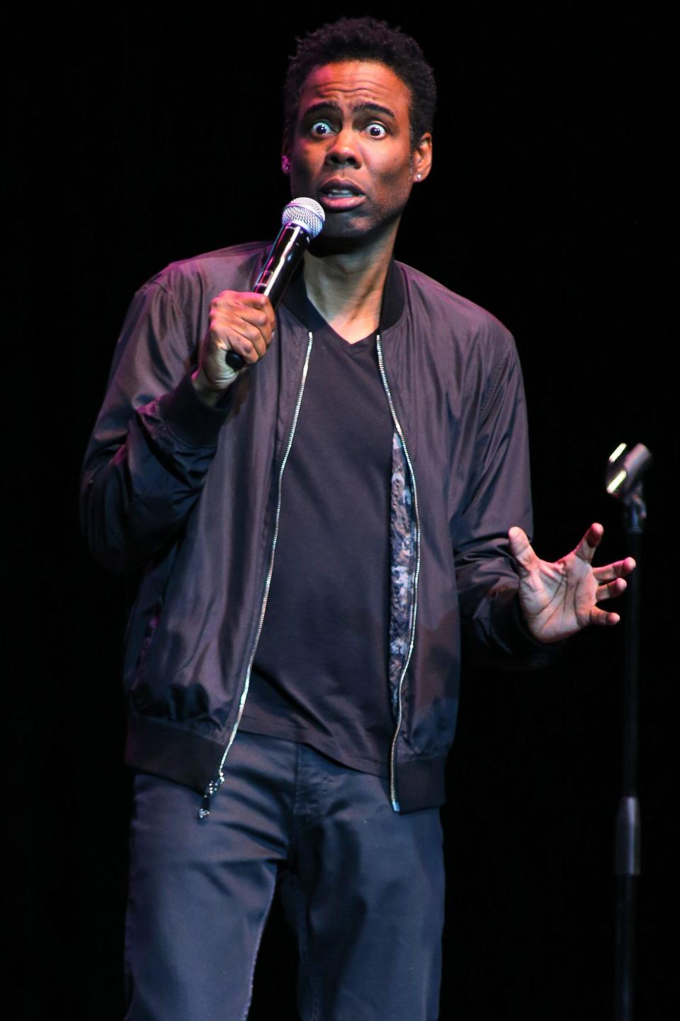 Chris Rock shut down a Will Smith heckler