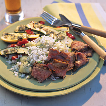 Garlic Flank Steak