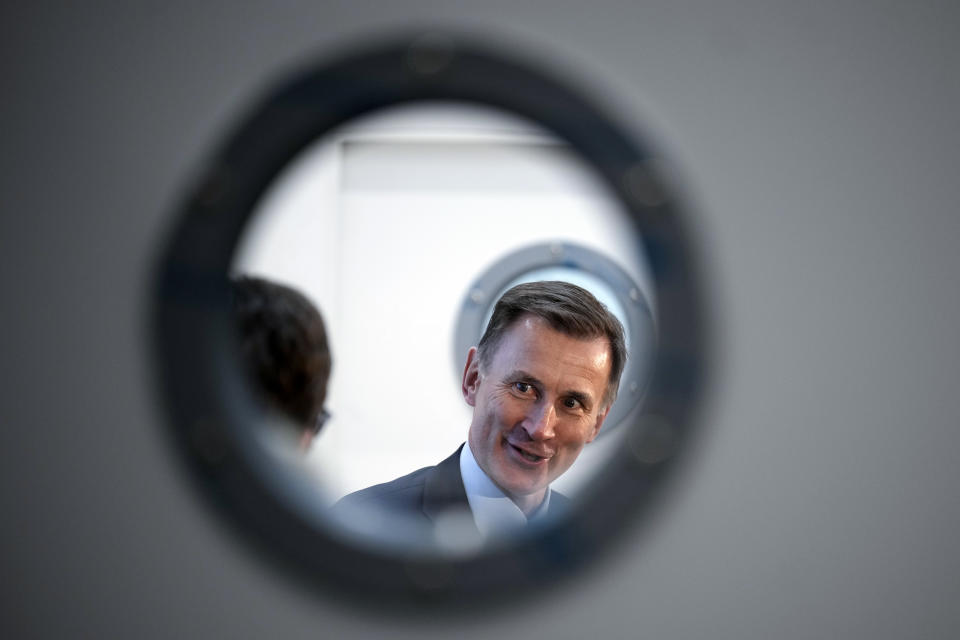 Jeremy Hunt, chancellor of the exchequer, will deliver the autumn statement on Wednesday