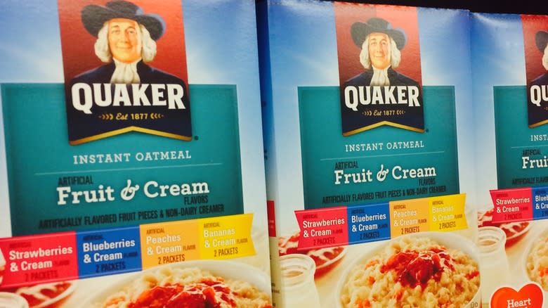 quaker oats instant oatmeal