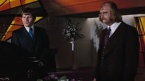 <p> The pair of Mr. Wint (Bruce Glover) and Mr. Kidd (Putter Smith) in <em>Diamonds Are Forever</em> are not only a deadly duo, but they’re a loving pair. Their relationship is heavily implied throughout their dastardly efforts to assist Ernst Stavro Blofeld (Charles Grey) and his scheme to hold the world hostage with a diamond powered satellite. </p>