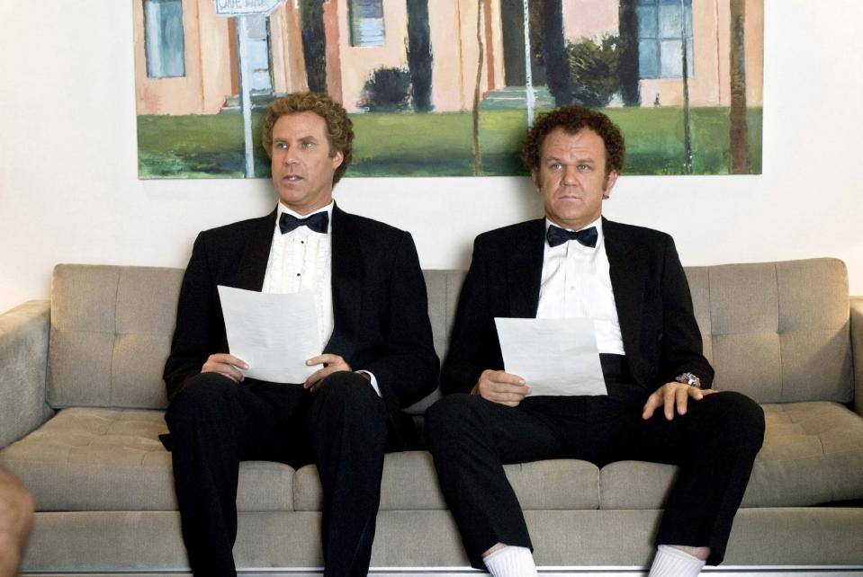<h1 class="title">STEP BROTHERS, from left: Will Ferrell, John C. Reilly, 2008, © Columbia/courtesy Everett Collection</h1><cite class="credit">Everett </cite>