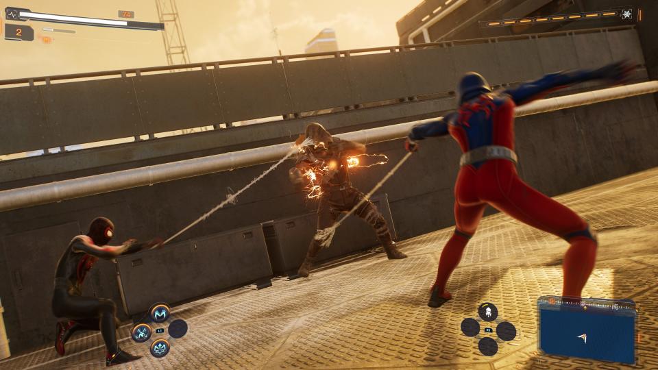 更多的雙人組合終結技。（圖源：Marvel’s Spider-Man 2／PS5 性能模式）