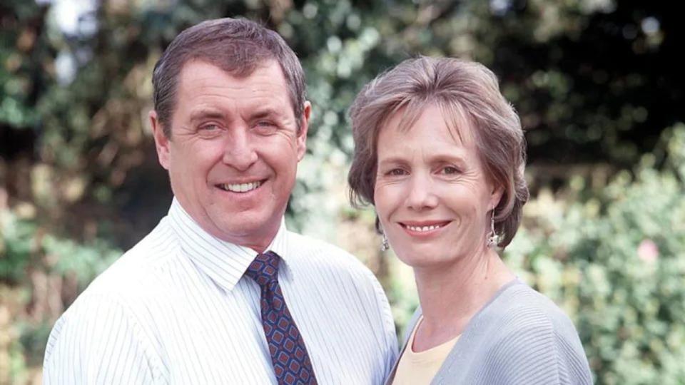 John Nettles and Jane Wymark