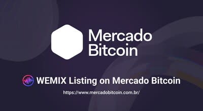 WEMIX listings on Mercado Bitcoin