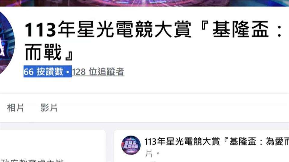 基市府辦電競大賞花443萬　議員批大撒幣　質疑圖利廠商