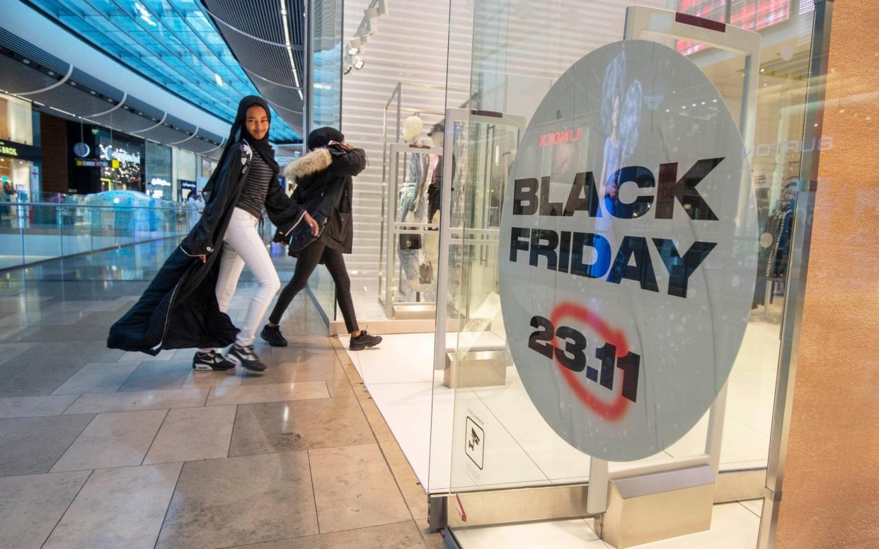 Which? said that only four of more than 80 items they tracked were at their cheapest on Black Friday - JULIAN SIMMONDS