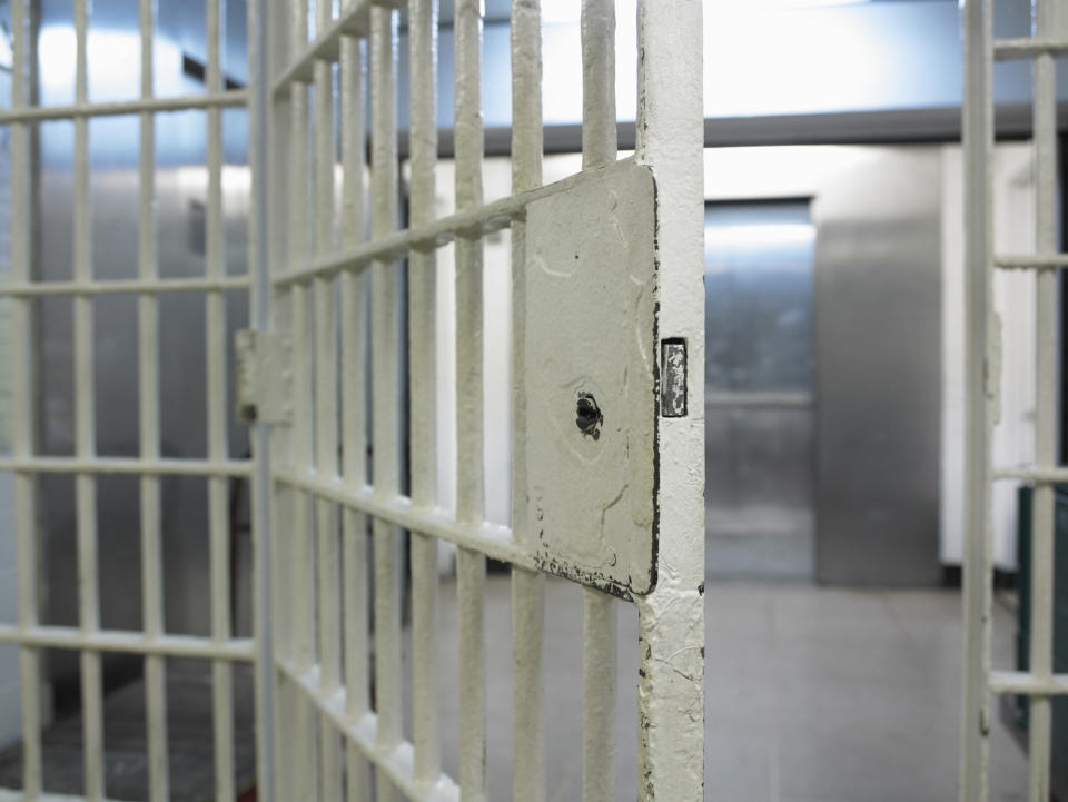 An empty jail cell