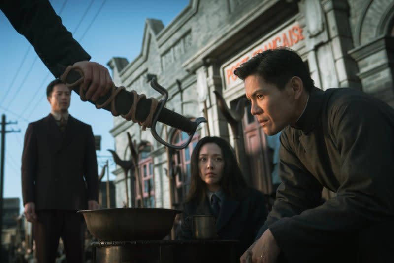 Left to right, Andy On, Bea Hayden Kuo and Jacky Heung star in "100 Yards." Photo courtesy of Well Go