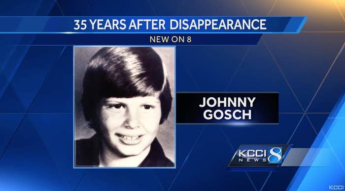 <div><p>"In 1982, 12-year-old Johnny Gosch vanished on his paper delivery route. His mother claims that in 1997, a 27-year-old Johnny visited her accompanied by a strange man, talked with her for an hour, then left again, feeling it was not safe to return home. She hasn’t seen him since."</p><p>—<a href="https://www.reddit.com/user/somnum_osseus/" rel="nofollow noopener" target="_blank" data-ylk="slk:u/somnum_osseus" class="link "><u>u/somnum_osseus</u></a></p></div><span> KCCI / Via <a href="https://www.youtube.com/watch?v=oxyXZuDwKk0" rel="nofollow noopener" target="_blank" data-ylk="slk:youtube.com" class="link ">youtube.com</a></span>