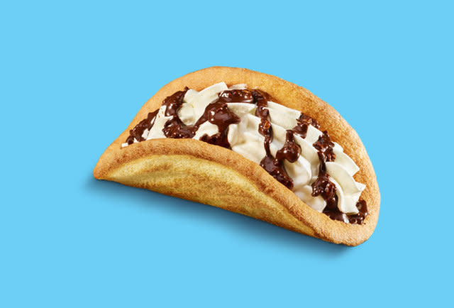 This McDonald's version of the <a href="http://www.huffingtonpost.com/2015/10/02/chocolate-taco-dessert-recipes_n_6580290.html">Choco Taco</a> has us seriously wondering why we don't live in Italy. This <a href="https://www.thrillist.com/eat/nation/mcdonalds-new-sundae-pocket-dessert-takes-on-choco-taco-in-italy" target="_blank">Italian menu item</a> is made with vanilla soft serve, fudge, and hazelnuts into a waffle. Glorious. Sadly, this item is no longer available on their dessert menu.&nbsp;