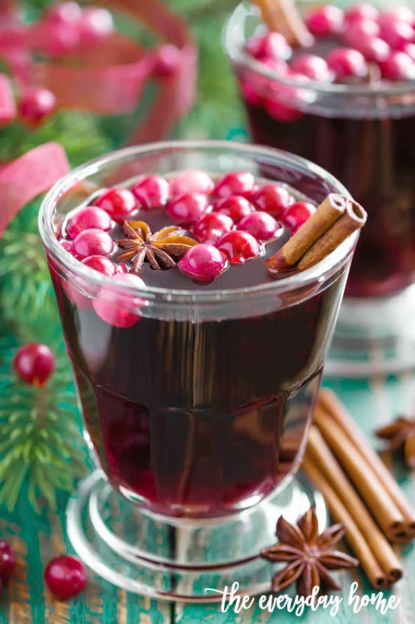 Cranberry Mulled Wine