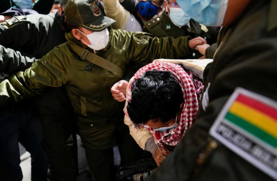 BOLIVIA-LÍDER ESTUDIANTIL (AP)