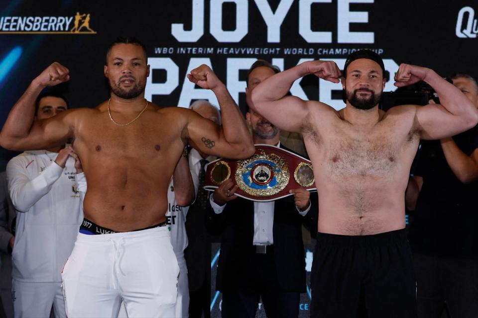 The WBO interim title and a potential shot at Oleksandr Usyk is on the line at the AO Arena (Action Images via Reuters)