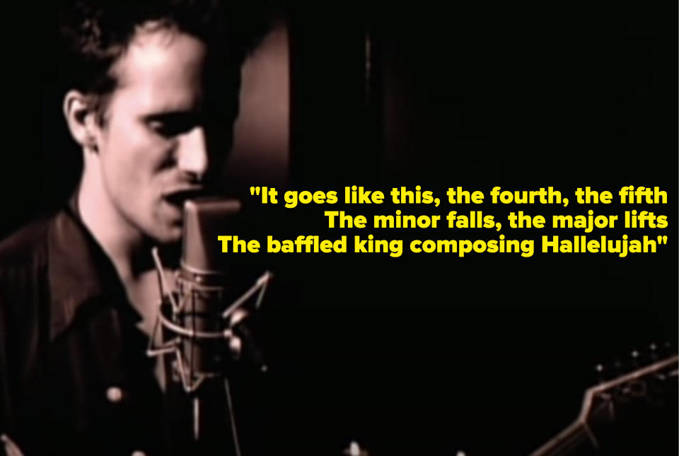 Jeff Buckley sings "Hallelujah"