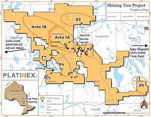 Shining Tree Property Project Map