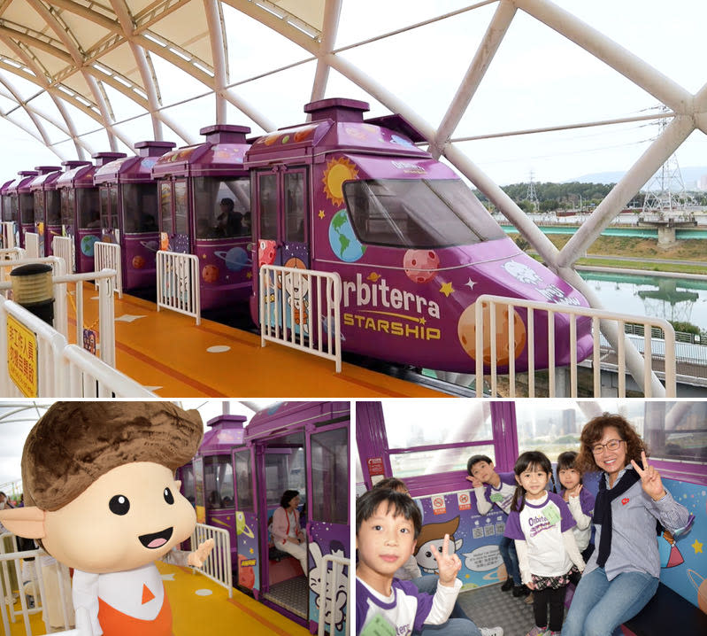 台北新網紅景點「歐彼特菈星空號」　國際列車兒童新樂園起航