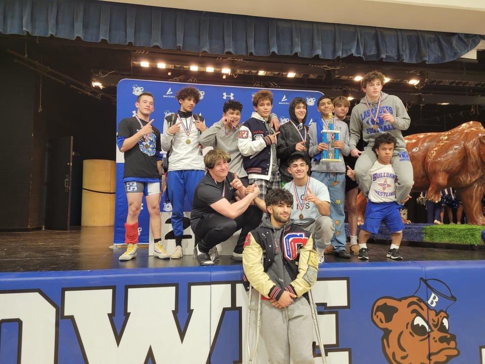 The Las Cruces boys wrestling team won the Bowie Invite in El Paso over the weekend.
