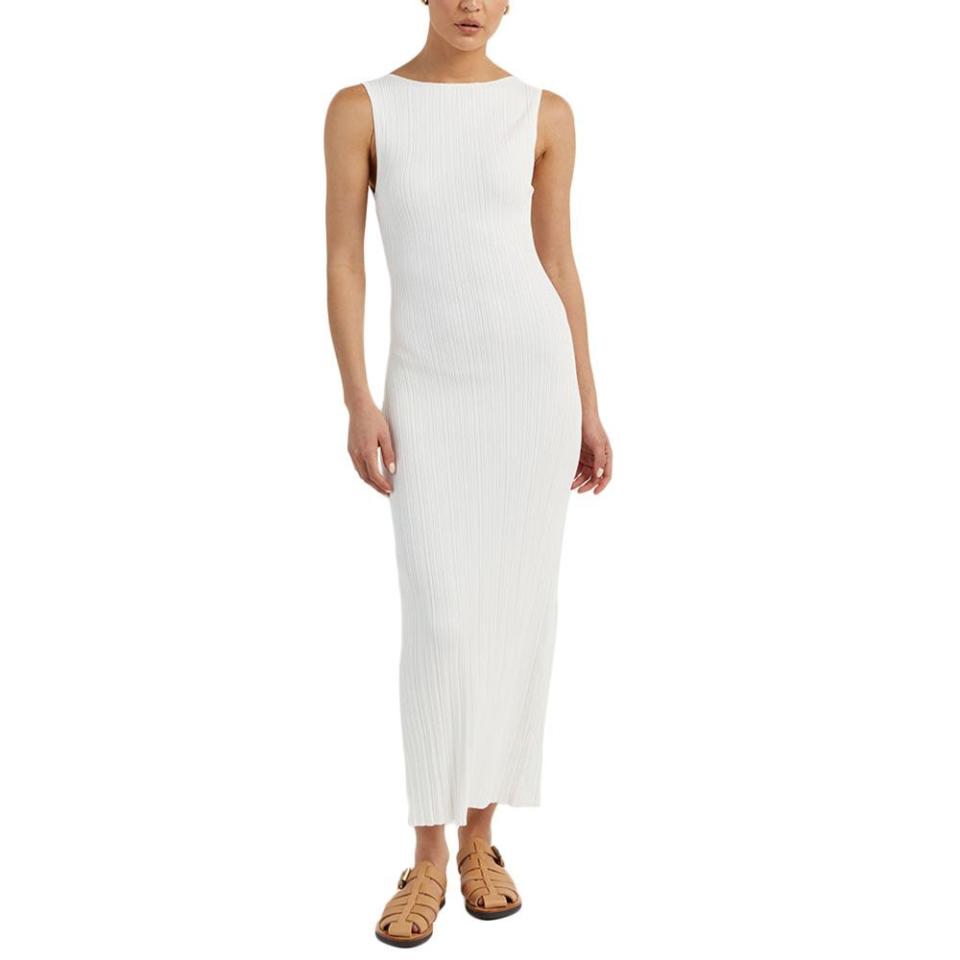 <p><a href="https://dissh.com/products/sienna-off-white-knit-midi-dress" rel="nofollow noopener" target="_blank" data-ylk="slk:Shop Now;elm:context_link;itc:0;sec:content-canvas" class="link ">Shop Now</a></p><p>Sienna Knit Midi Dress </p><p>dissh.com</p><p>$149.99</p>