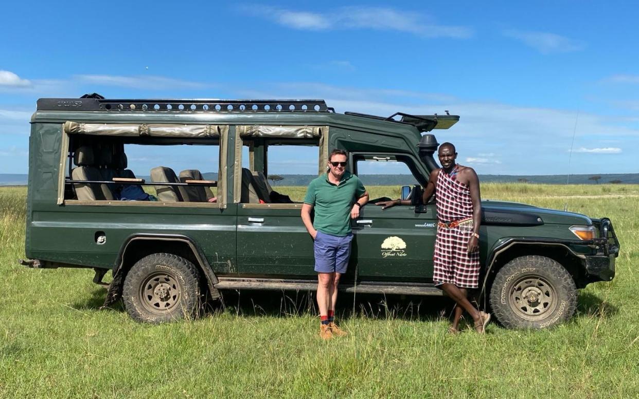 Hamish de Bretton-Gordon in Kenya