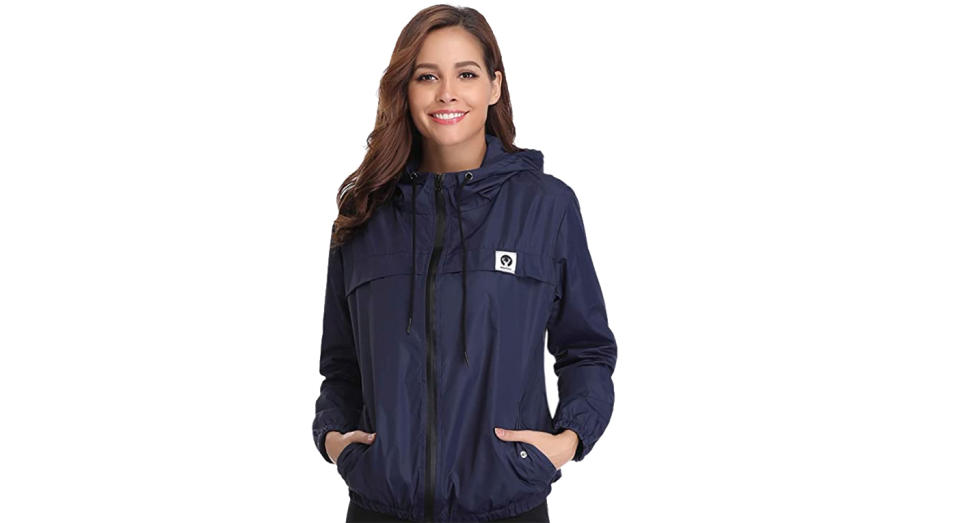 Abollria Women Rain Jacket Waterproof 