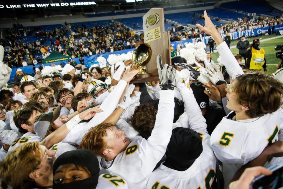 Since Class 6A was created in 2007, St. Xavier has won the state championship twice, most recently in 2021. The Tigers are ranked No. 1 to start the 2023 season.