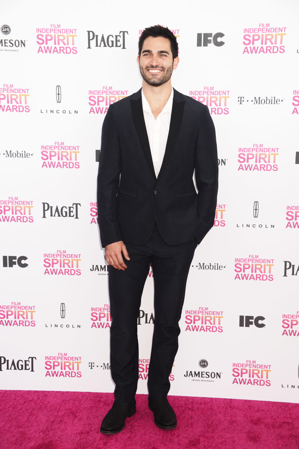 Tyler Hoechlin attends the 2013 Film Independent Spirit Awards at Santa Monica Beach on February 23, 2013 in Santa Monica, California. (Photo by Jeff Kravitz/FilmMagic)